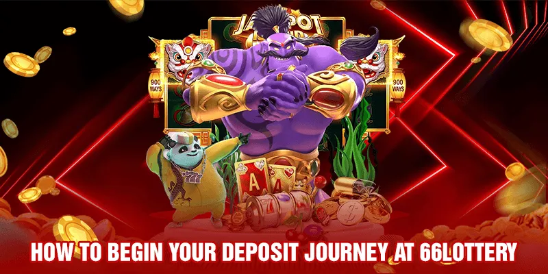 How to begin your deposit journey at 66Lottery